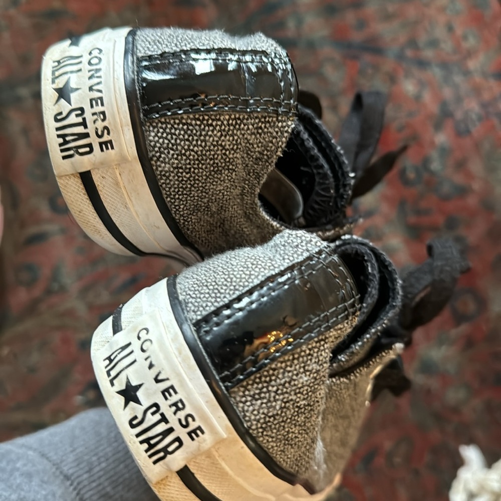 Converse flip tongue tweed low tops - Picture 7 of 10
